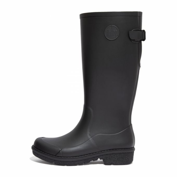 Pantofi FitFlop Wonderwelly Tall W AH7-090 negru