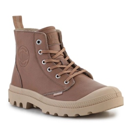 Pantofi Palladium Pampa Zip Lth Ess U 76888-254 maro Pantofi Palladium Pampa Zip Lth Ess U 76888-254 maro
