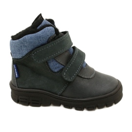 Cizme cu membrană Velcro TE-POR Mazurek 1360 bleumarin albastru Cizme cu membrană Velcro TE-POR Mazurek 1360 bleumarin albastru