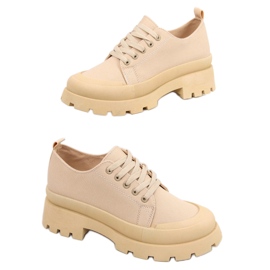 Adidași de trekking Golv Khaki bej