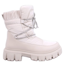 Cizme de zapada dama Mitrani Beige bej Cizme de zapada dama Mitrani Beige bej