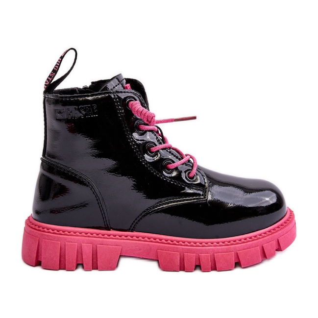 Cizme izolate pentru copii Big Star MM374148 Negru și Roz