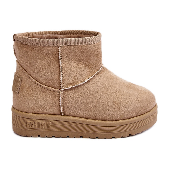 Cizme de Zăpadă Izolatoare Copii Bej Big Star MM374056 Cizme de Zăpadă Izolatoare Copii Bej Big Star MM374056