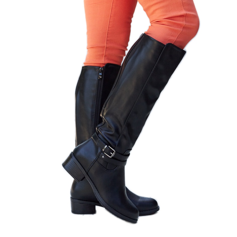 Cizme negre Aldisio cu izolație înaltă negru