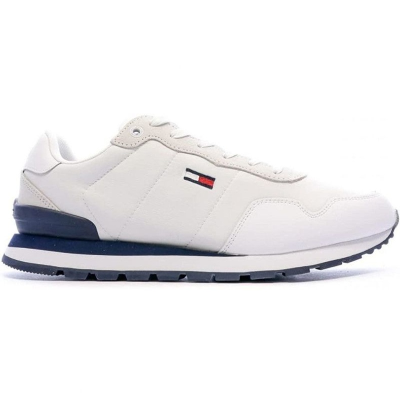 Tommy Hilfiger Pantofi Tommy Jeans Mix Runner M EM0EM00578-YBR alb