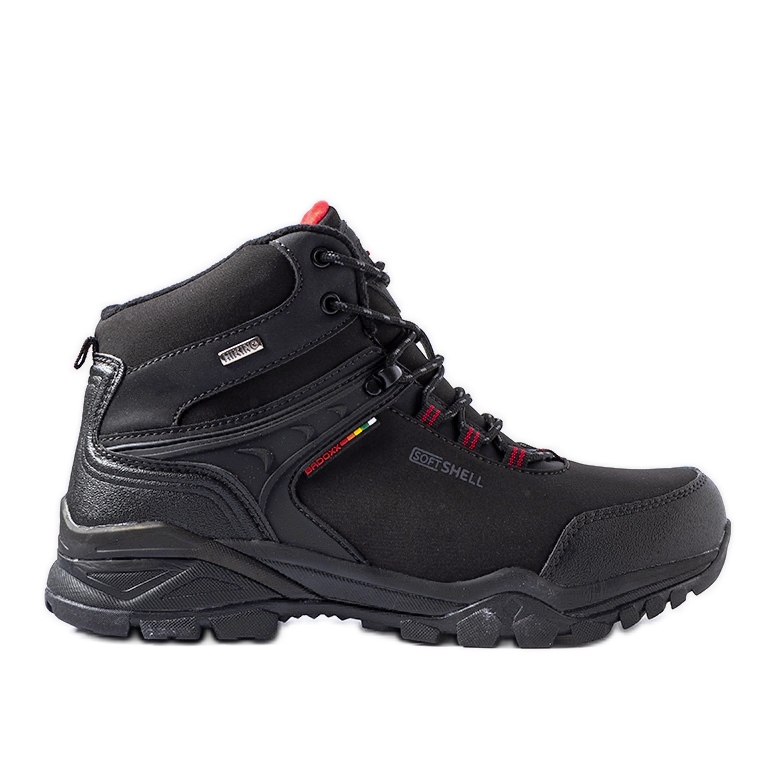 Pantofi de trekking negri pentru bărbați negru