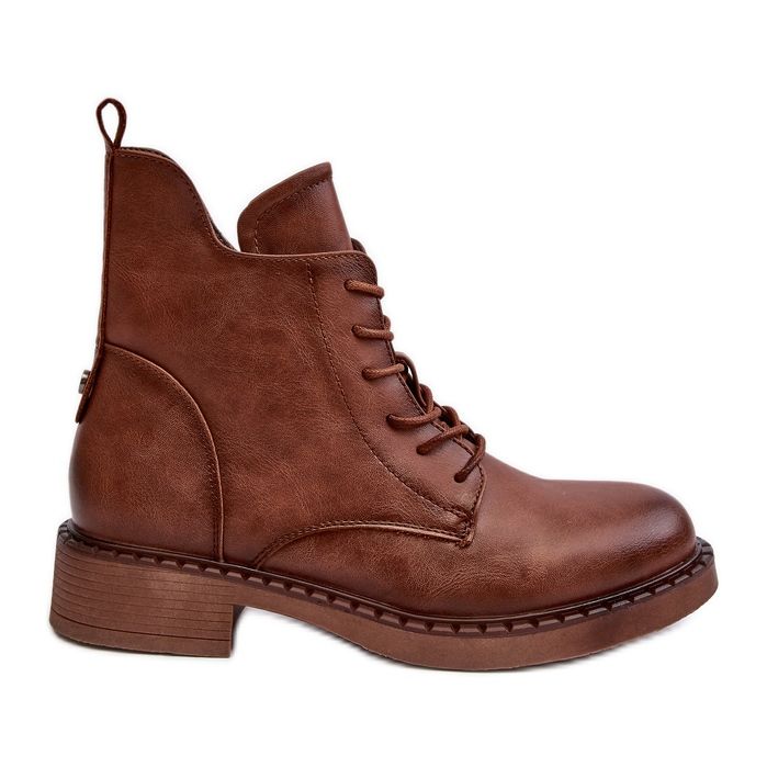 Cizme plate de damă clasice Ballisa maro Cizme plate de damă clasice Ballisa maro