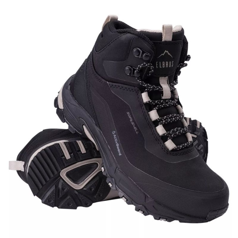 Pantofi Elbrus Elby Mid Ag W 92800555444 negru