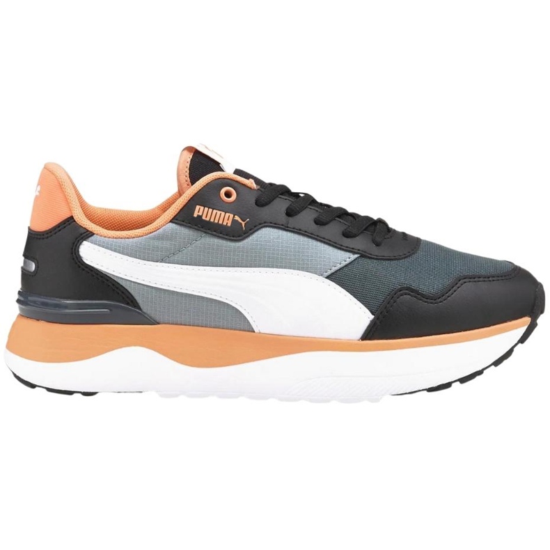 Pantofi dama Puma R78 Voyage gri-portocaliu 380729 09