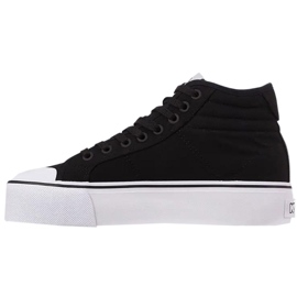 Pantofi de dama Kappa Boron MId Pf alb-negru 243161 1110