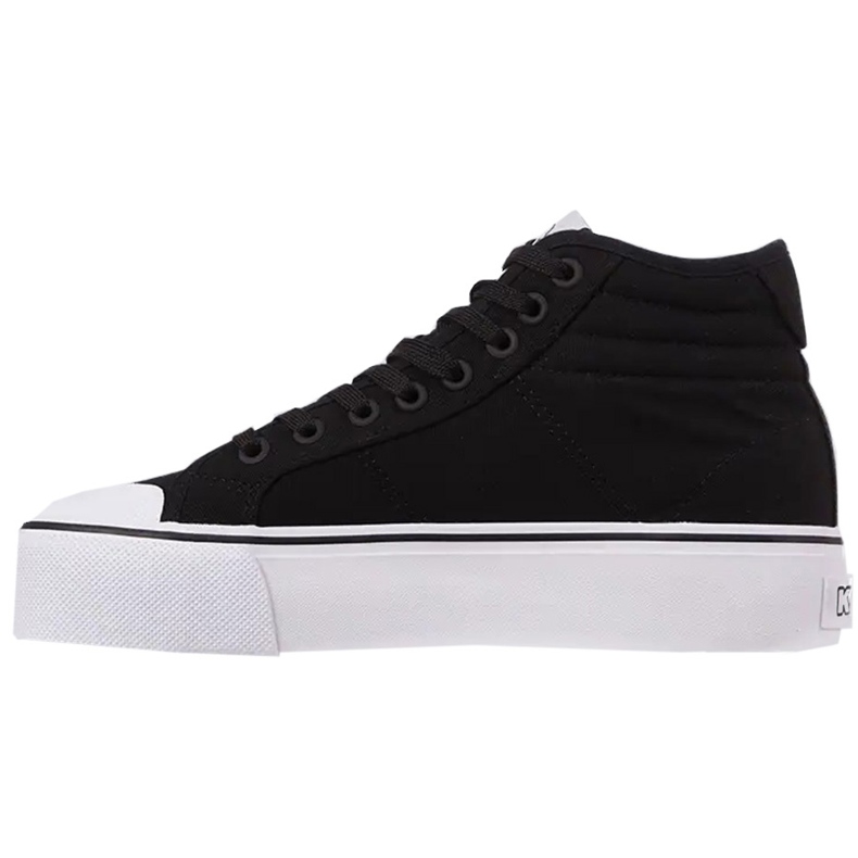 Pantofi de dama Kappa Boron MId Pf alb-negru 243161 1110
