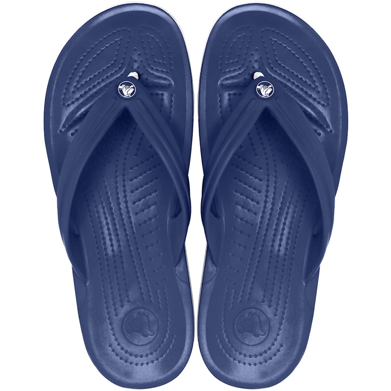 Slapi de damă Crocs Crocband Flip, bleumarin 11033 410