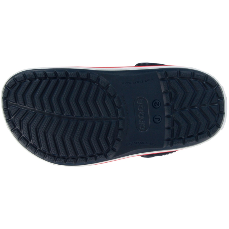 Crocs Kids Saboți Crocband Clog pentru copii bleumarin și roșu 207006 485