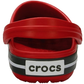 Saboți pentru copii Crocs Kids Crocband Clog roșu-gri 207006 6IB