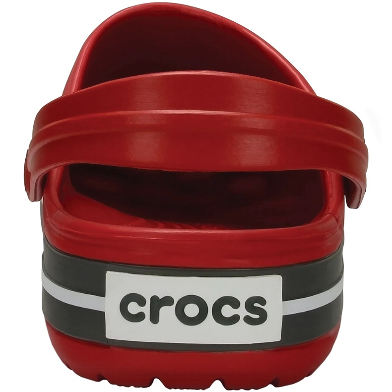 Saboți Crocs Crocband Clog roșu-gri 11016 6EN