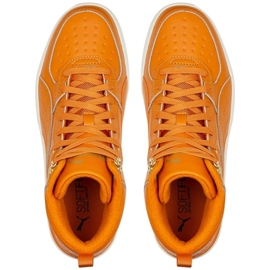 Pantofi pentru bărbați Puma Rebound Rugged portocaliu 387592 02 portocale