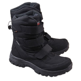 Cizme de zapada impermeabile pentru trekking American Club M AM500 negru Cizme de zapada impermeabile pentru trekking American Club M AM500 negru