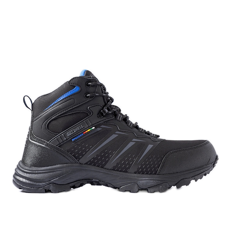 Pantofi de trekking Venanzio negri pentru bărbați negru