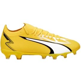 Pantofi de fotbal Puma Ultra Match FG/AG M 107347 04 galben Pantofi de fotbal Puma Ultra Match FG/AG M 107347 04 galben