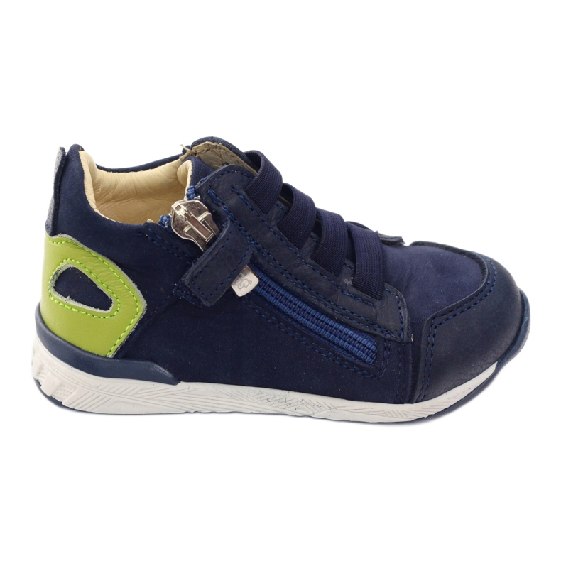 Bartuś Zipper Boottes 181 Navy Blue verde