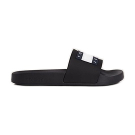 Slapi Tommy Hilfiger Flag Pool Slide Ess W EN0EN02115BDS negru