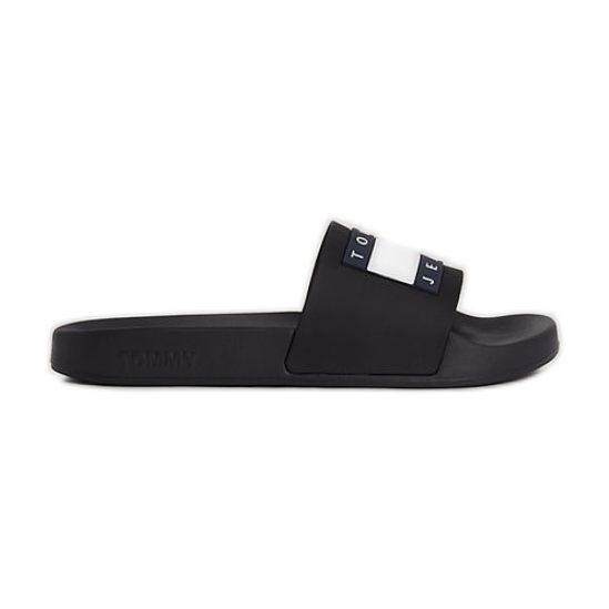 Slapi Tommy Hilfiger Flag Pool Slide Ess W EN0EN02115BDS negru