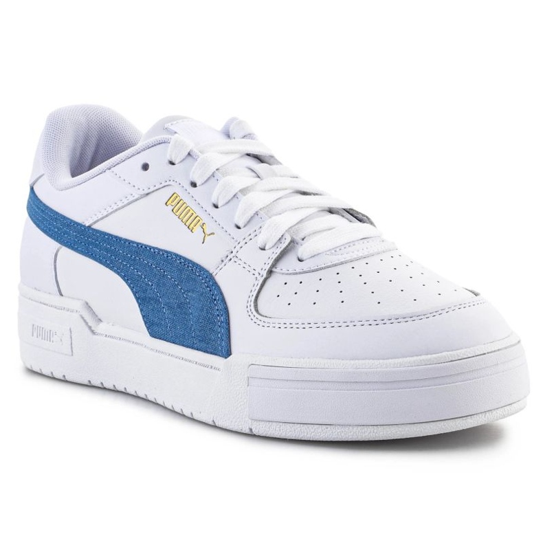 Pantofi Puma Cali Pro Denim Casual Unisex 385690-01 alb