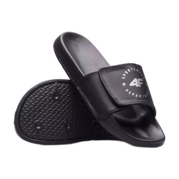 Flip-flops sport pentru femei 4F 4FJSS23FFLIM080-21S negru Flip-flops sport pentru femei 4F 4FJSS23FFLIM080-21S negru