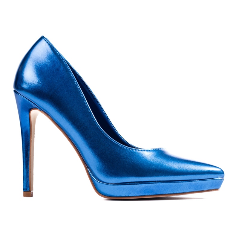 Pantofi cu toc înalt albastru Shelovet violet Pantofi cu toc înalt albastru Shelovet violet