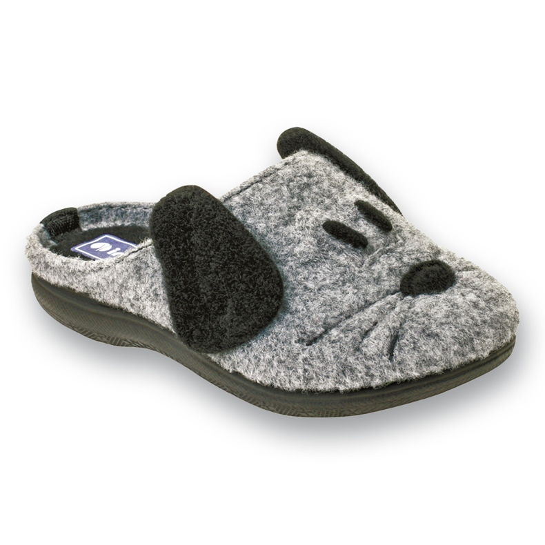 Inblu Warm Warm Children’s Slippers 708x005 Grey gri