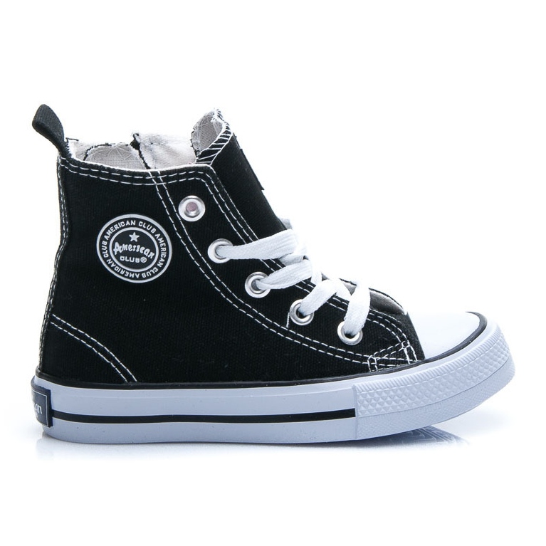 American Club Înalte adidași pentru băieți negru