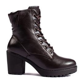 Botine maro de la Daszyński