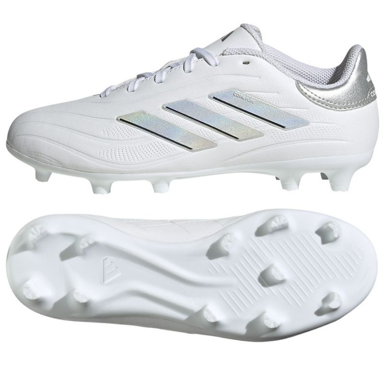 Pantofi de fotbal Adidas Copa Pure.2 League Fg Jr IE7496 alb