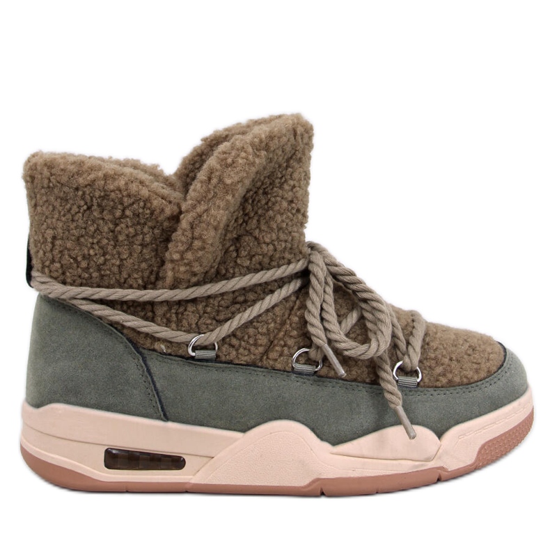 Cizme de zapada izolate Remal Green verde