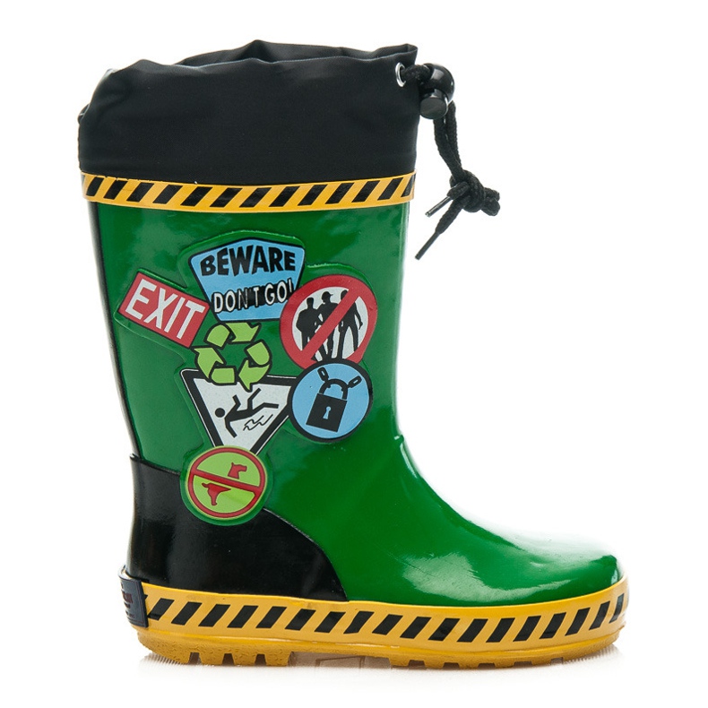 American Club Galoshes Cu Snur verde