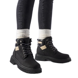 Cizme Bloomfield izolate negre negru Cizme Bloomfield izolate negre negru