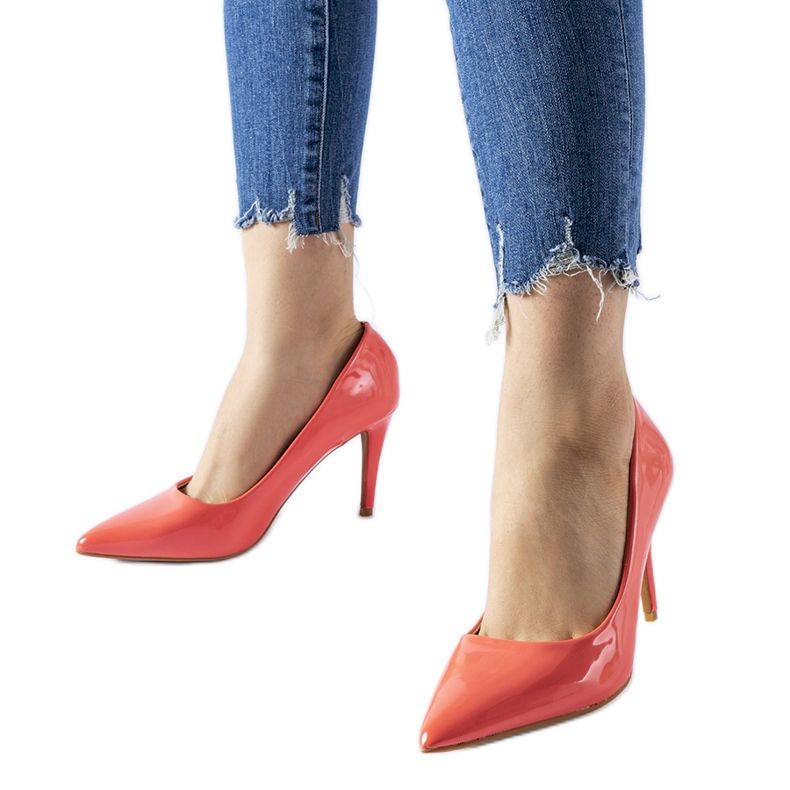 Tocuri înalte Agrate roz ascuțite