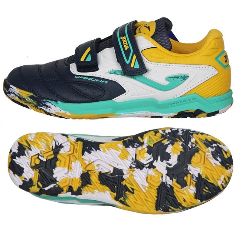 Pantofi de fotbal Joma Cancha 2303 Jr In Jr CAJW2303INV multicolor Pantofi de fotbal Joma Cancha 2303 Jr In Jr CAJW2303INV multicolor