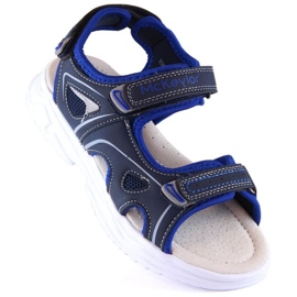 McKinley McKeylor Jr JAN229A Sandale cu velcro, bleumarin