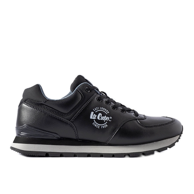 Pantofi negri bărbați Lee Cooper LCJ-23-31-3073M negru