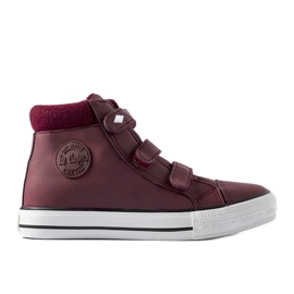 Tenisi maro Lee Cooper LCJ-21-31-0614K roșu Tenisi maro Lee Cooper LCJ-21-31-0614K roșu