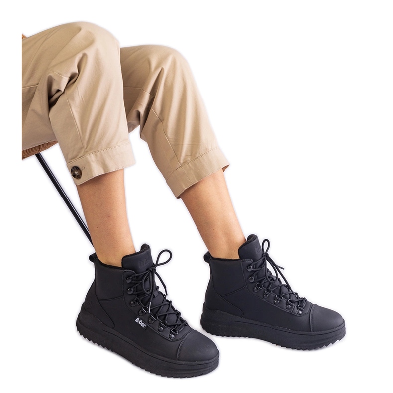 Cizme calde negre Lee Cooper LCJ-23-31-3028L negru