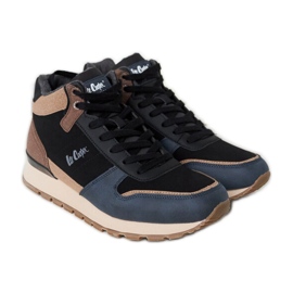 Lee Cooper Adidasi albastru si maro LCJ-23-31-3065M