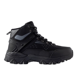 Pantofi de trekking Taziana izolați negri negru Pantofi de trekking Taziana izolați negri negru