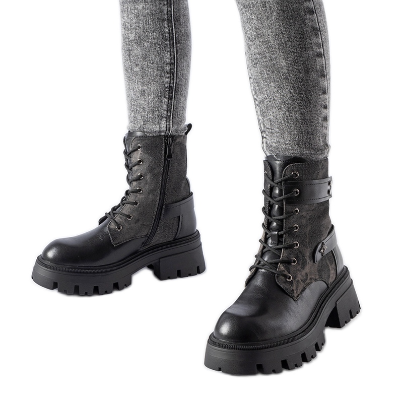 Cizme izolate negre cu protectie Norwalk negru