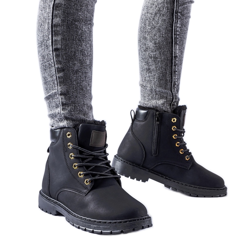 Muncitori clasici Leonardo izolați în negru