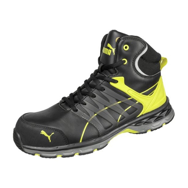 Pantofi Puma Velocity 2.0 Yellow Mid MLI-S12B1 negri negru