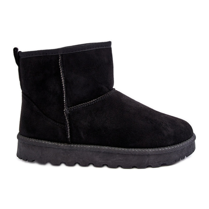 Cizme de zăpadă de damă Eco Suede Negru Enranta Cizme de zăpadă de damă Eco Suede Negru Enranta