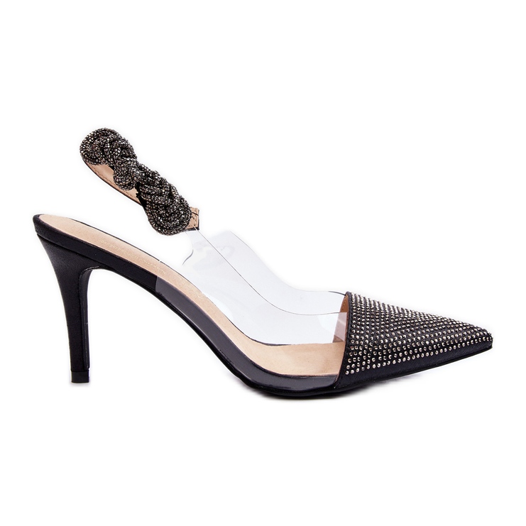 D&amp;A MR1966-11 Tocuri înalte decorate, negru