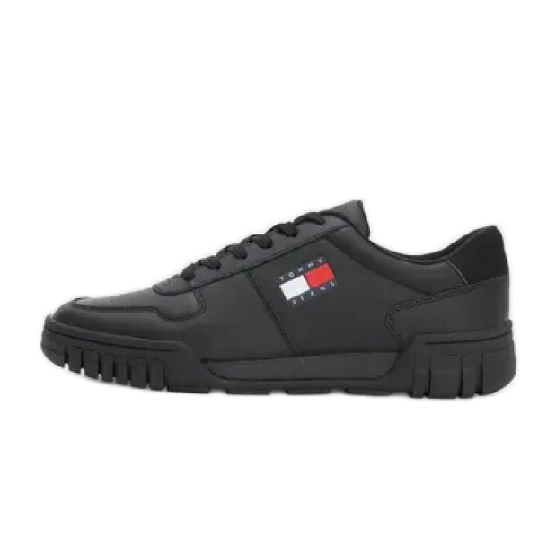 Pantofi Tommy Hilfiger Cupsole Ess M EM0EM01068 Bds negru